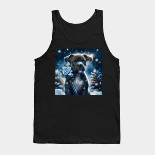 Enchanted Staffy Puppy Tank Top